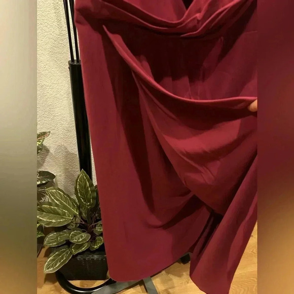 City Chic Rippled Love Magenta dress size XL/22 - Picture 6 of 11